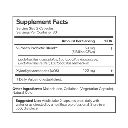 URO Vaginal Probiotic Capsules for Healthy Odor & pH