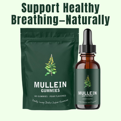 Mullein Lung Detox Duo - Clear Your Airways—Naturally, Powerfully